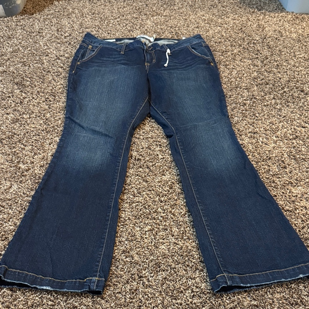 torrid Dark Blue Bootcut Jeans
